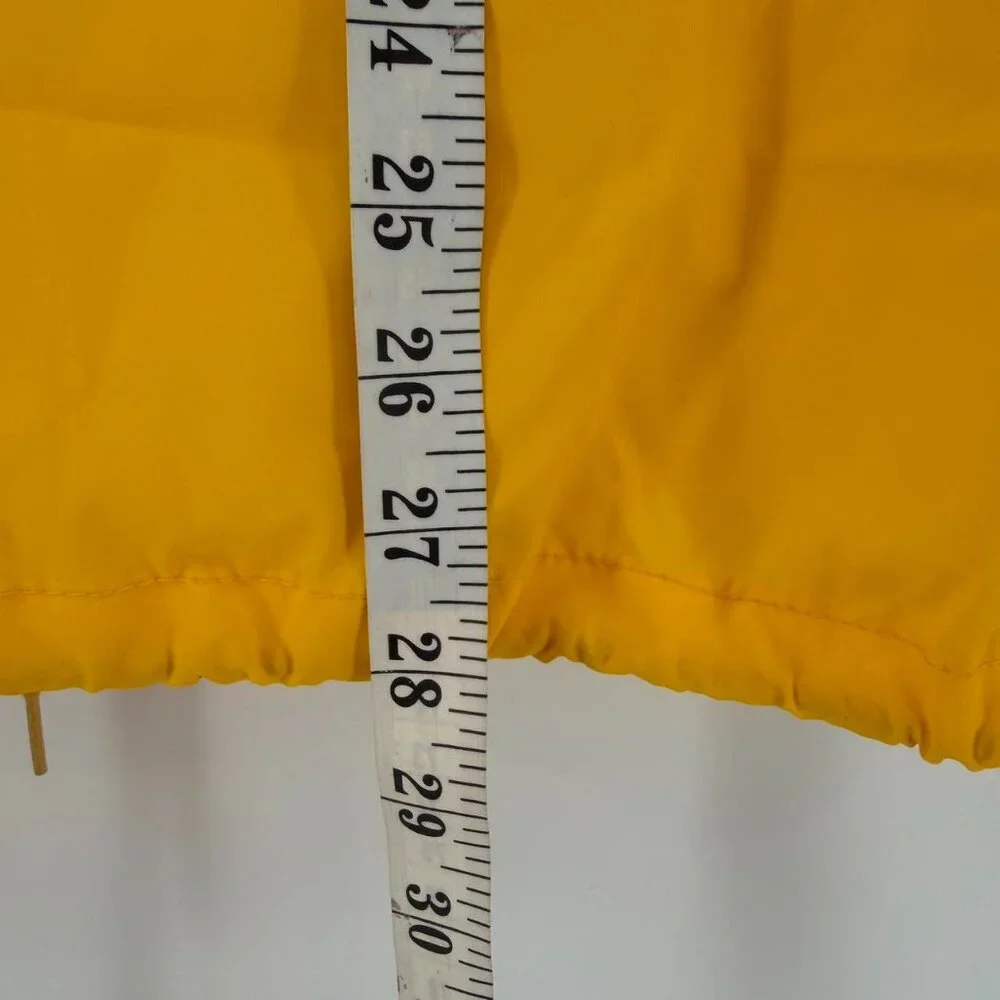 Vintage K Studio Yellow Windbreaker Big Piney River Trail Ride USA - Picture 4 of 5